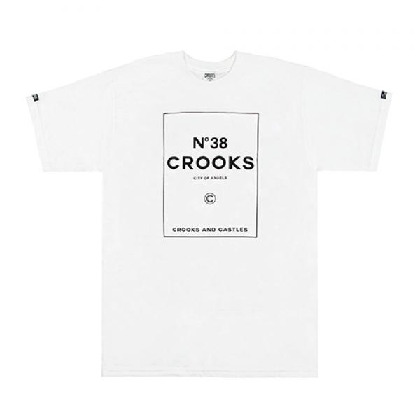 NO.38 CROOKS TEE - WHT(1510719)